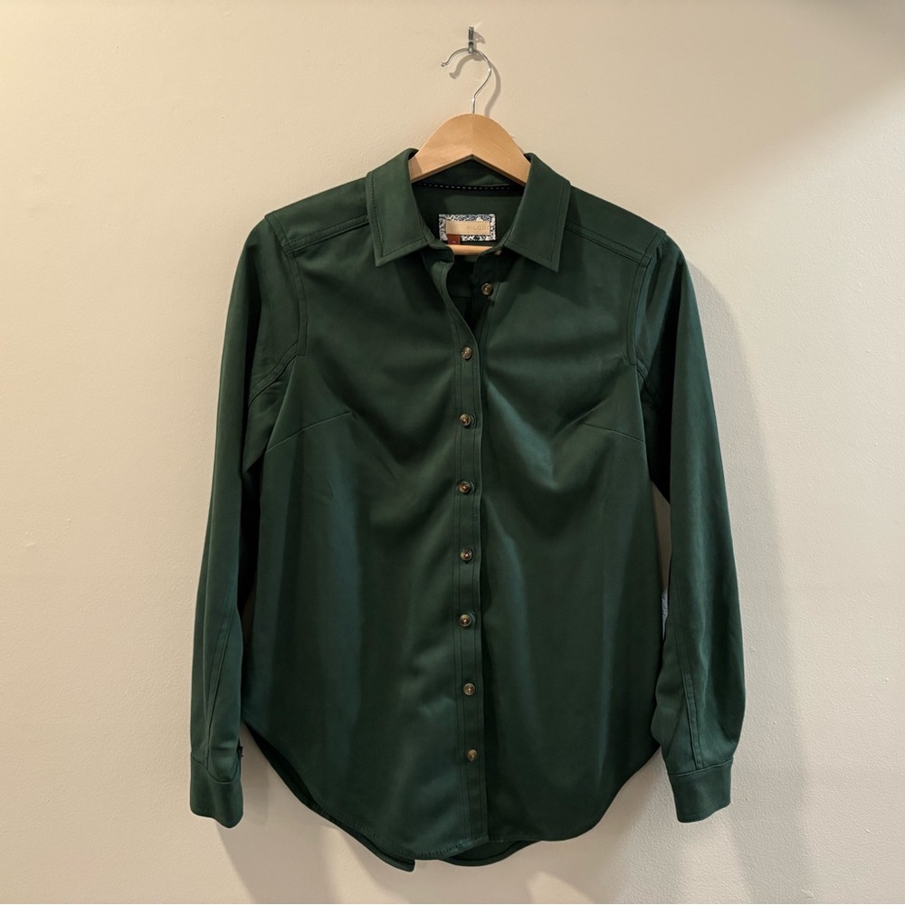 Pilcro Suede Shirt